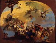 Giovanni Battista Tiepolo Triunfo das Artes Germany oil painting artist